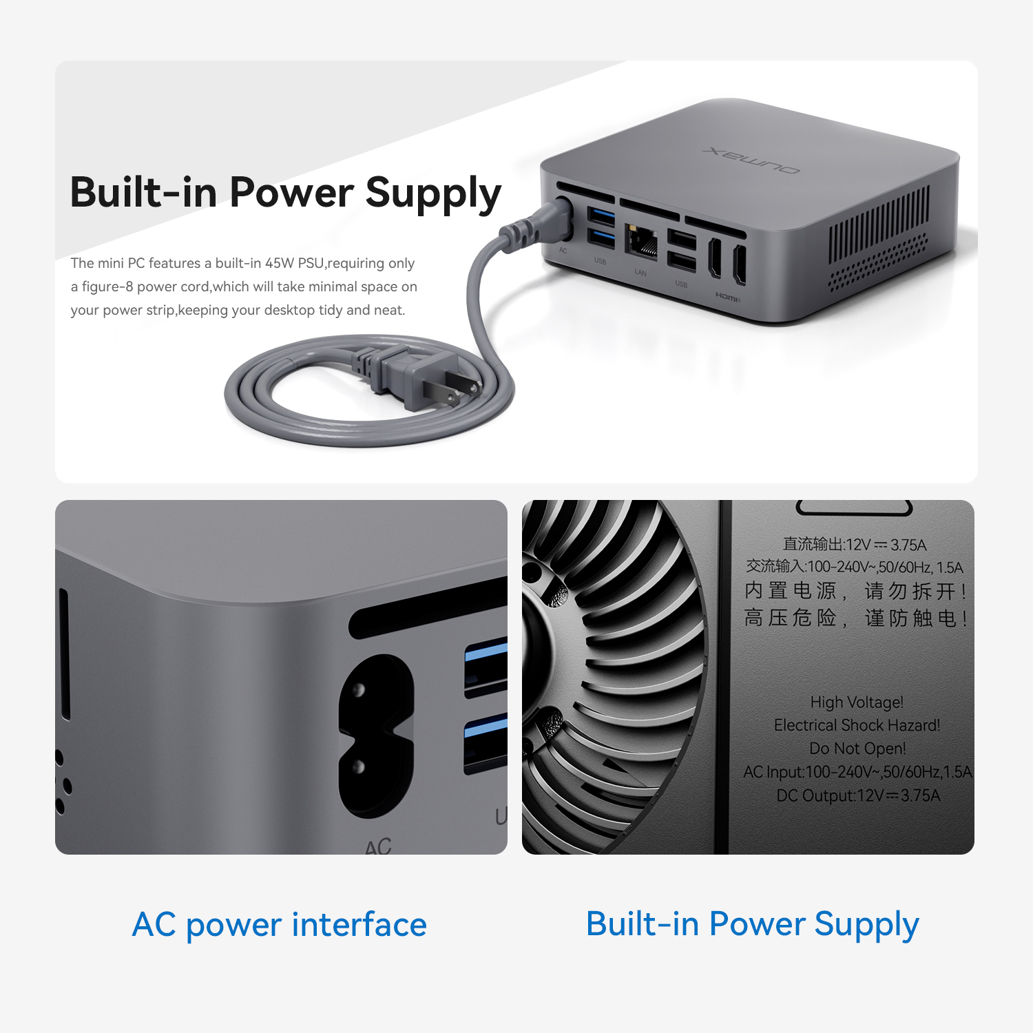 MAX N95 Mini PC Computers for Business Home Office Intel 12th N95