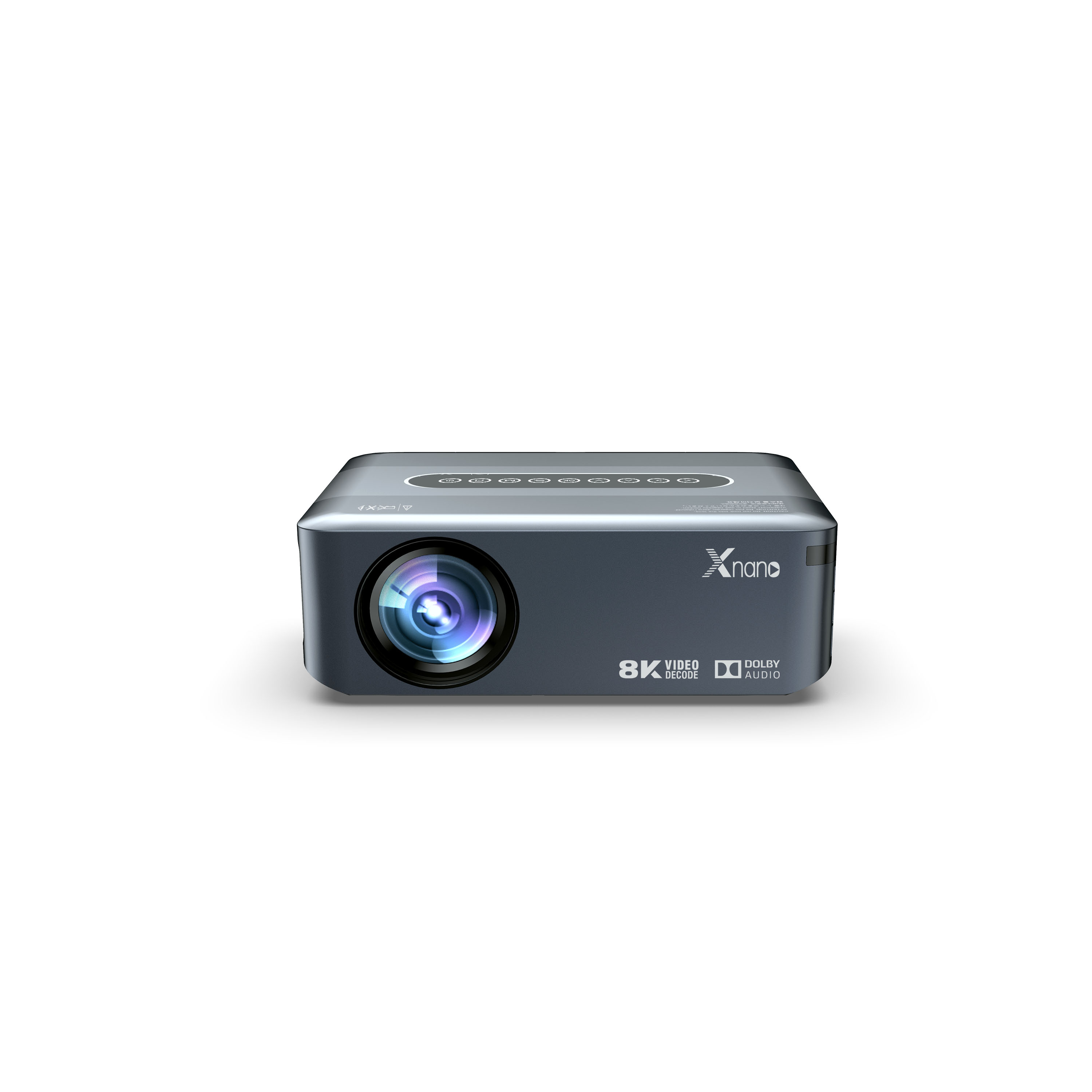 X1 Android 9 4.5'' LCD Projector Native Solution 1080P T972 2.4G/5G WIFI IEEE 802.11 Bluetooth 4.2 8K Mini Projector