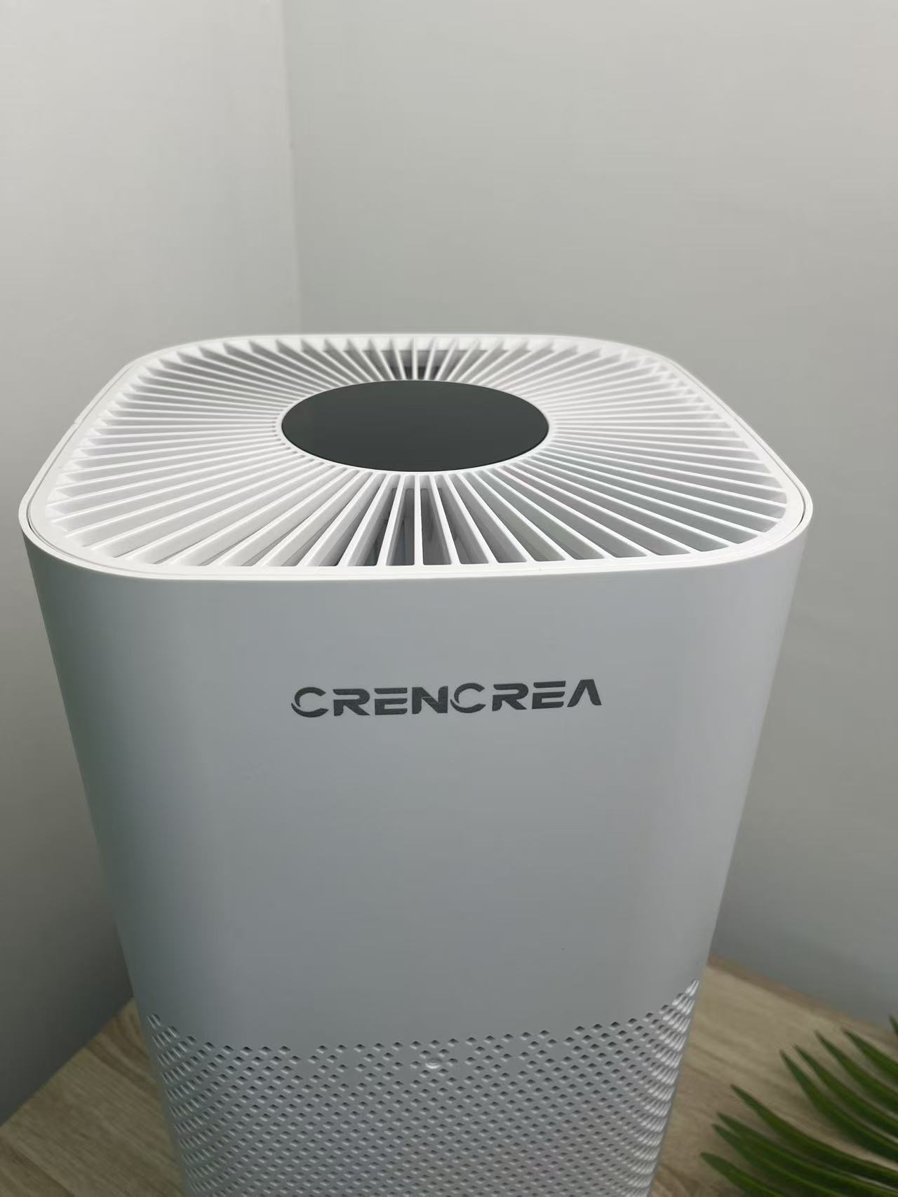 CRENCREA Air Purifier Negative Ions, Timer, Odor Removal, Formaldehyde Removal, Smart Control, Quiet Design, Smart Display