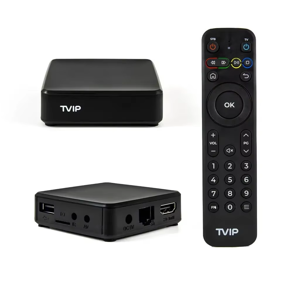 TVIP 710 Amlogic S905W2 Android TV Box – 4K HDR Android 11 Streaming Player, 1GB RAM/8GB ROM, Supports All Major IPTV Portals & Widevine L3